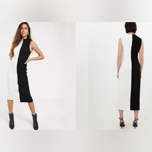 River Island two-tone dress 🖤🤍